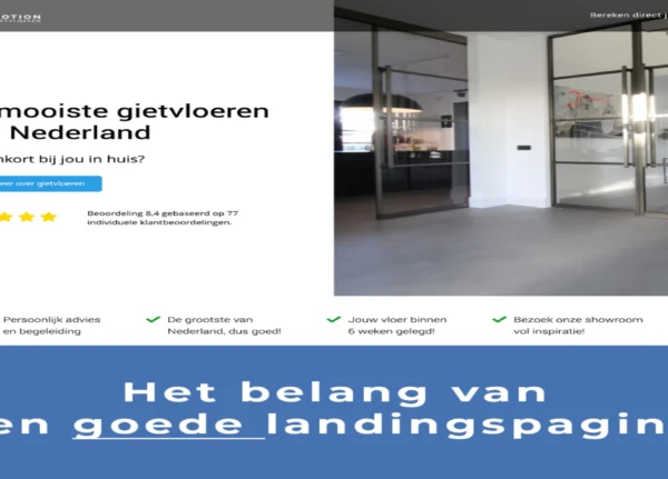 Verhoog je conversie met behulp van landingspagina’s
